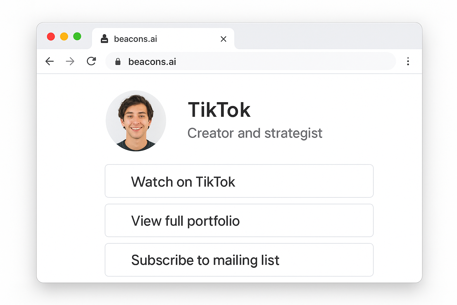 Beacons.ai Review (2025): Best Link-in-Bio Tool for TikTok Creators beacons.ai review