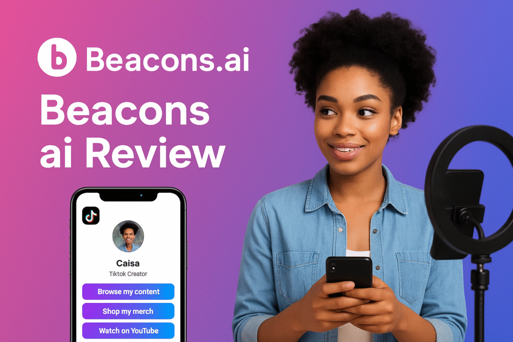 Beacons.ai Review (2025): Best Link-in-Bio Tool for TikTok Creators beacons.ai review