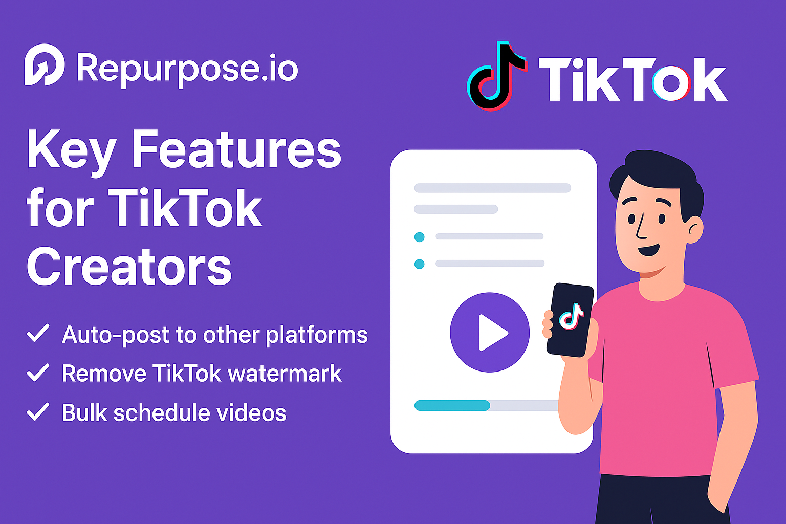 Repurpose.io Review (2025): The Best TikTok Repurposing Tool for Creators Repurpose.io Review